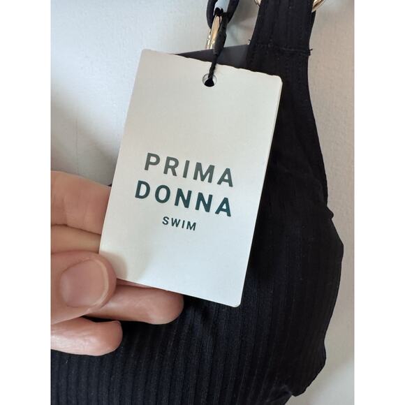 PRIMA DONNA SAHARA PADDED ONE-PC SWIMSUIT BLACK SZ 34G (UK) 34I (US) NWT - Picture 7 of 13
